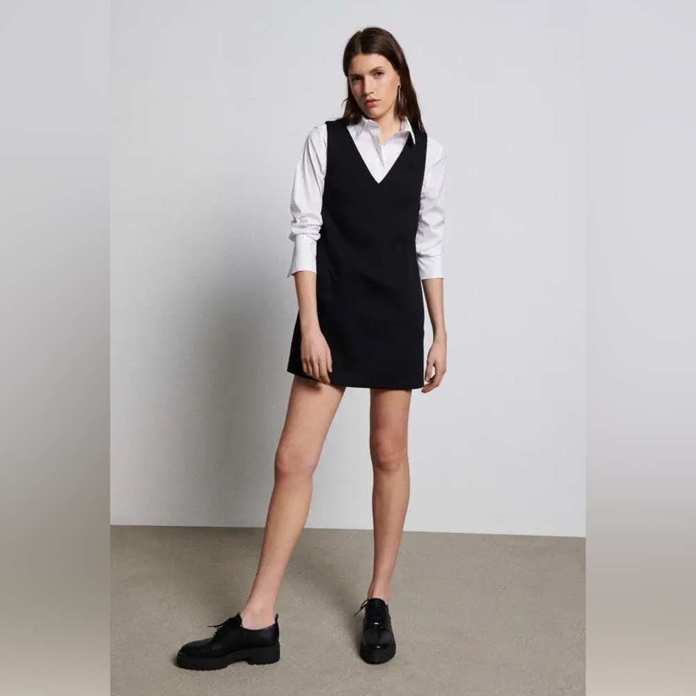 ba&sh Black Mini Dress